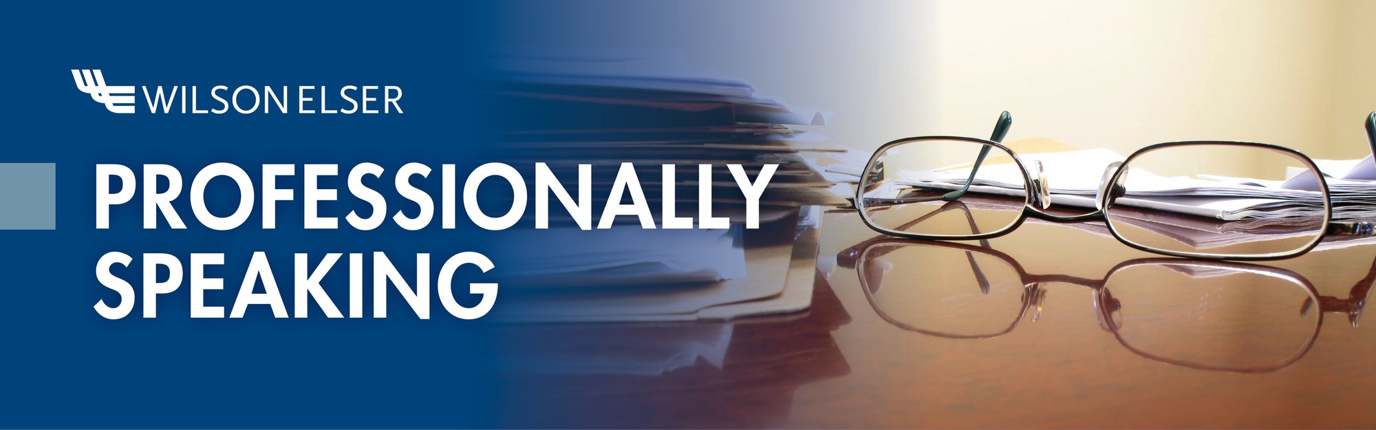 Professionally Speaking Newsletter Banner